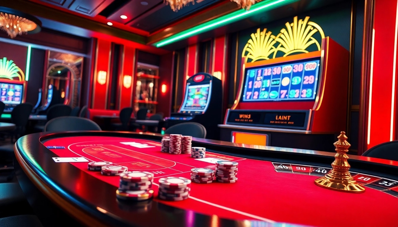 Experience the excitement of gambling at cm88 com with vibrant casino tables and impressive slot machines.
