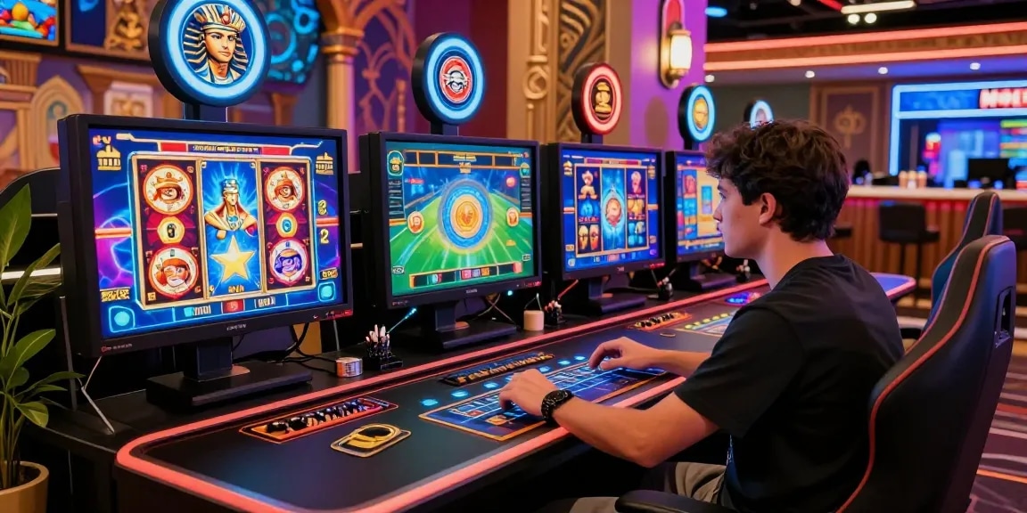 Immersive gaming experience at granposeidon-paraguay.com with vibrant slot games and sports betting.