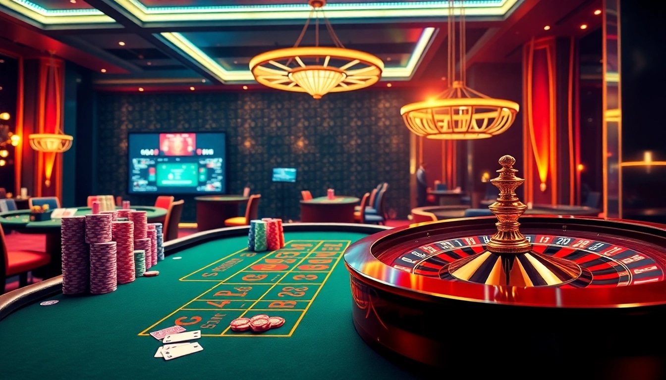 Experience thrilling online gambling at https://tg88u.com/ with engaging Baccarat tables and vibrant casino elements.