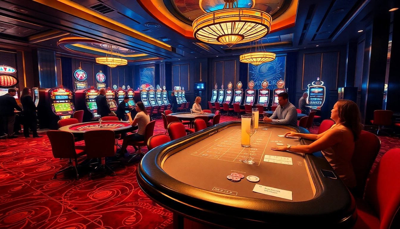 Experience the thrill of casino gaming with Link TX88 at vibrant poker tables and roulette wheels.