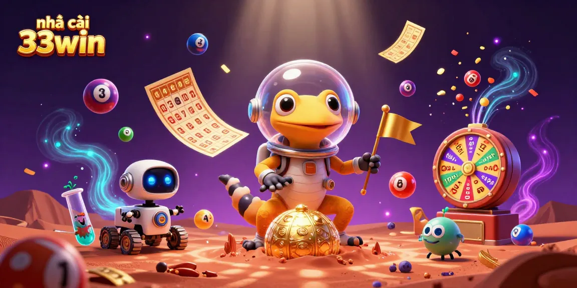 Enhance your gameplay at nhà cái 33win with a vibrant Martian casino scene filled with excitement.