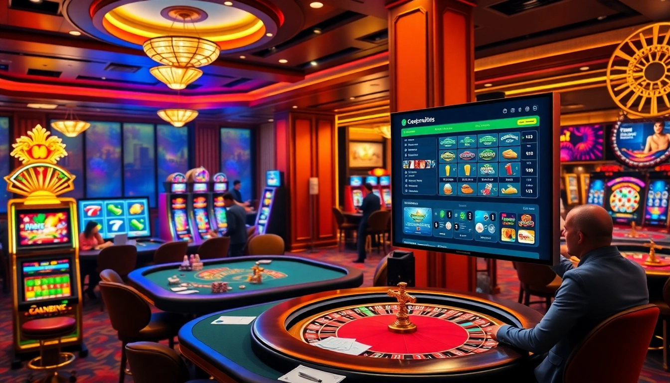 Engage with thrilling casino action at https://f1686s.com/ featuring tables, chips, and slot machines.