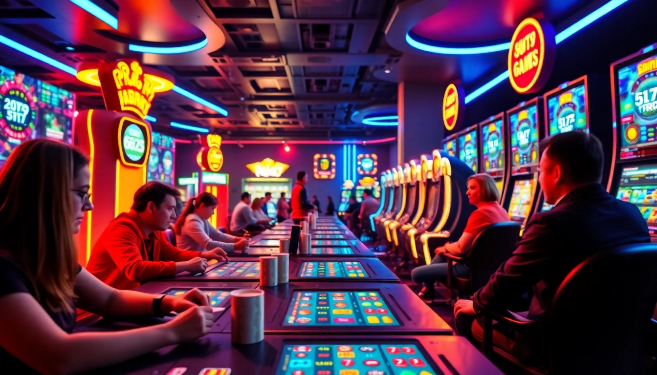 Engaging online gaming atmosphere with 6623 la ✔ showcasing casino excitement and player interaction.