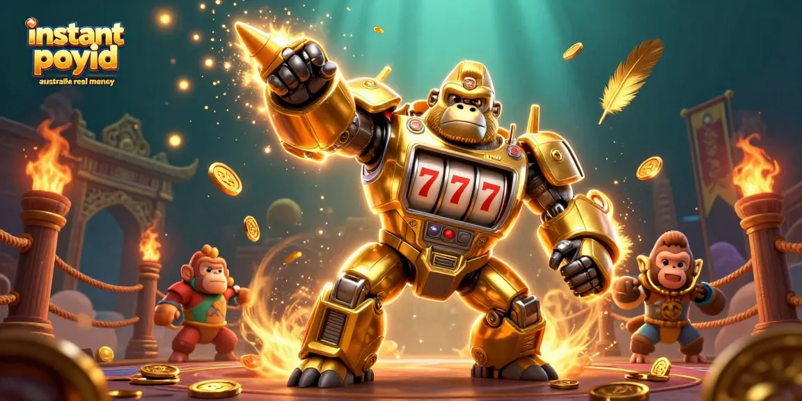 Experience the thrill of instant payid pokies Australia real money with a dynamic 3D illustration.