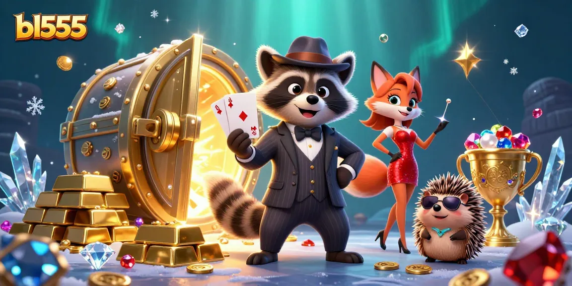 Experience thrilling casino action with bl555, featuring dynamic characters, royal flush, and treasure-filled gaming.